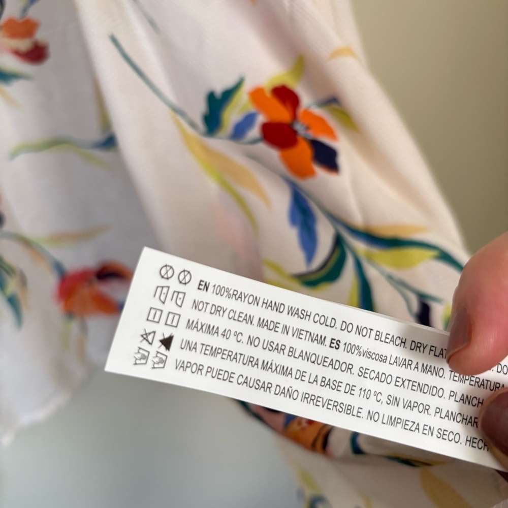 Forever 21 White Floral Kimono - Picture 10 of 10